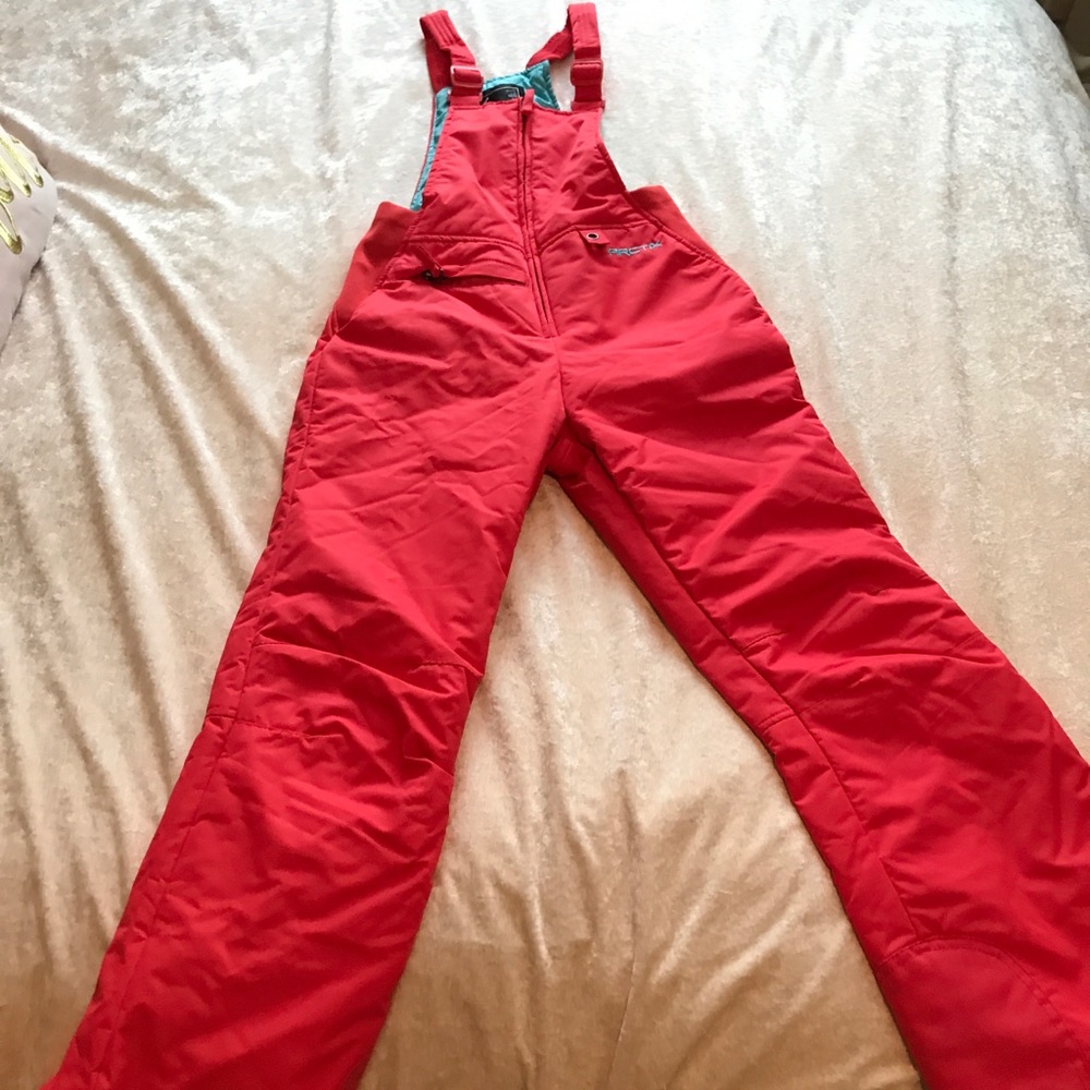 Arctic girls snow bib
